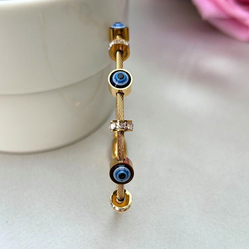 Zaya Golden Evil Eye - Bracelet