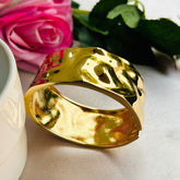 Rough Golden Cuff / Kada