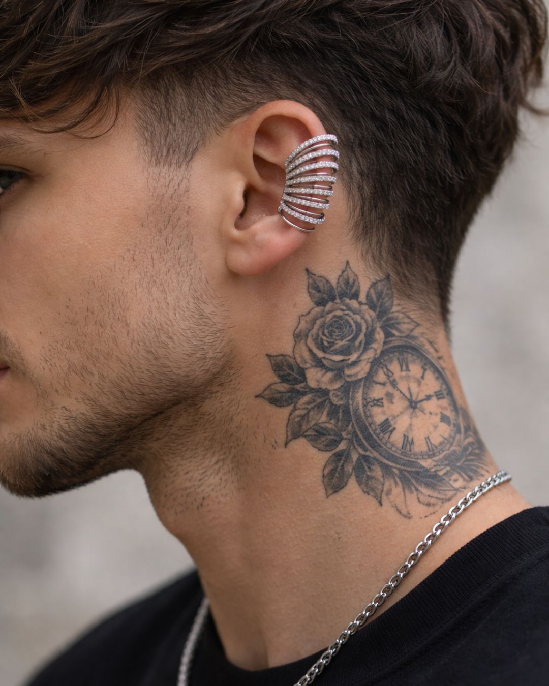 Chunky Silver Unisex Ear Cuff