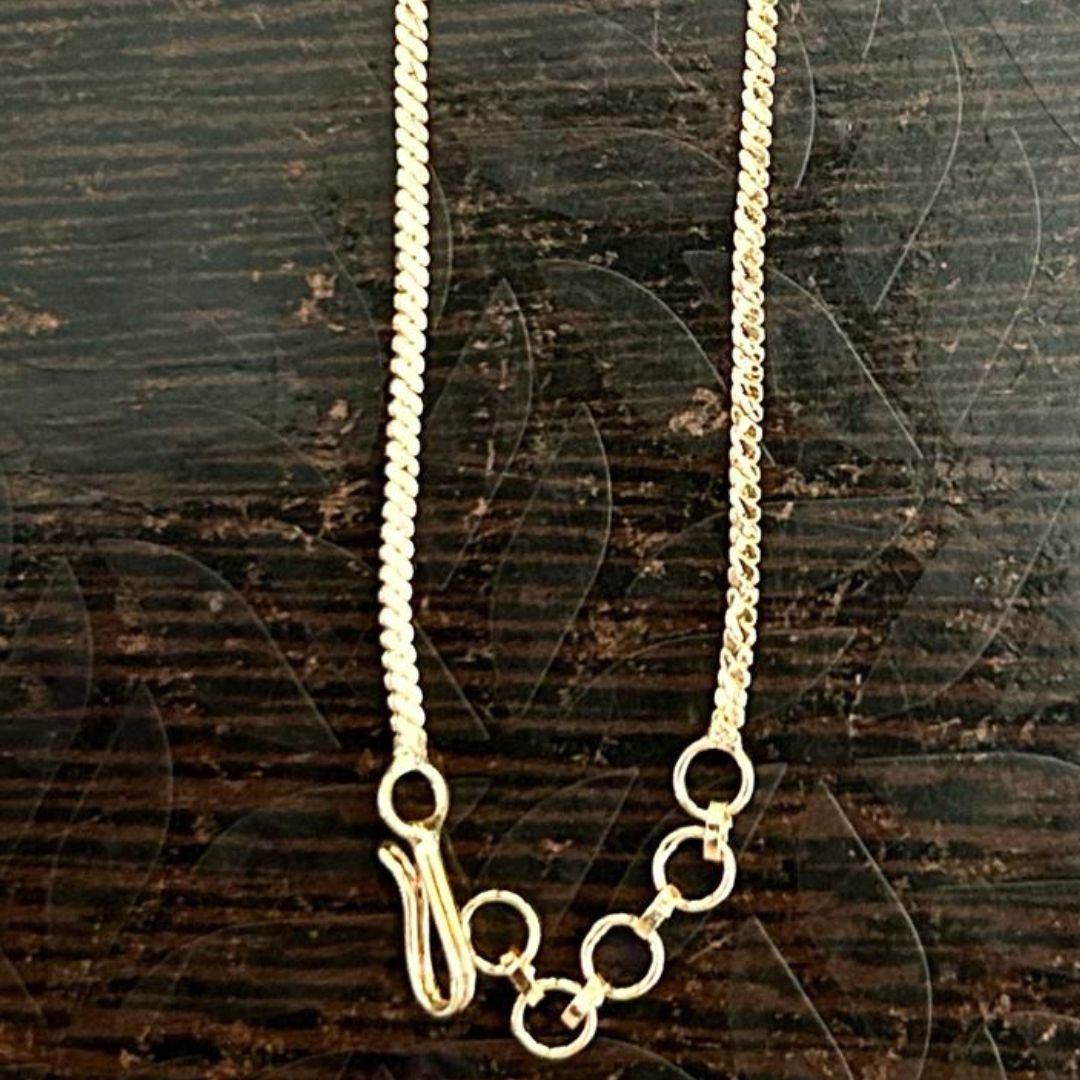 Golden American Diamond Designer Necklace Set