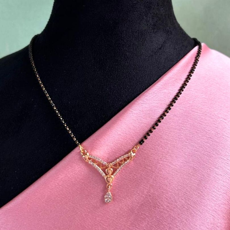 Ada CZ Designer Mangalsutra