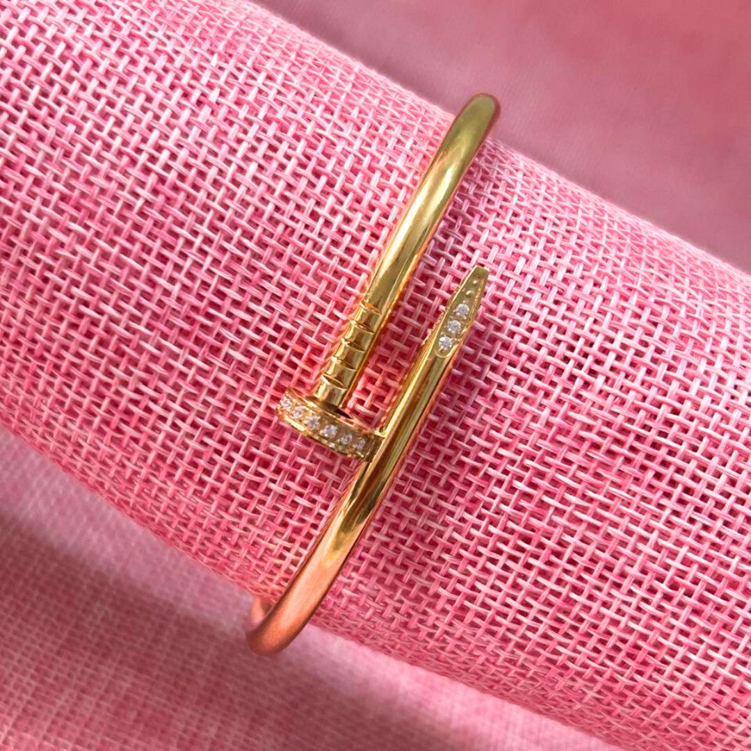 Knot Golden American Diamond - Bracelet