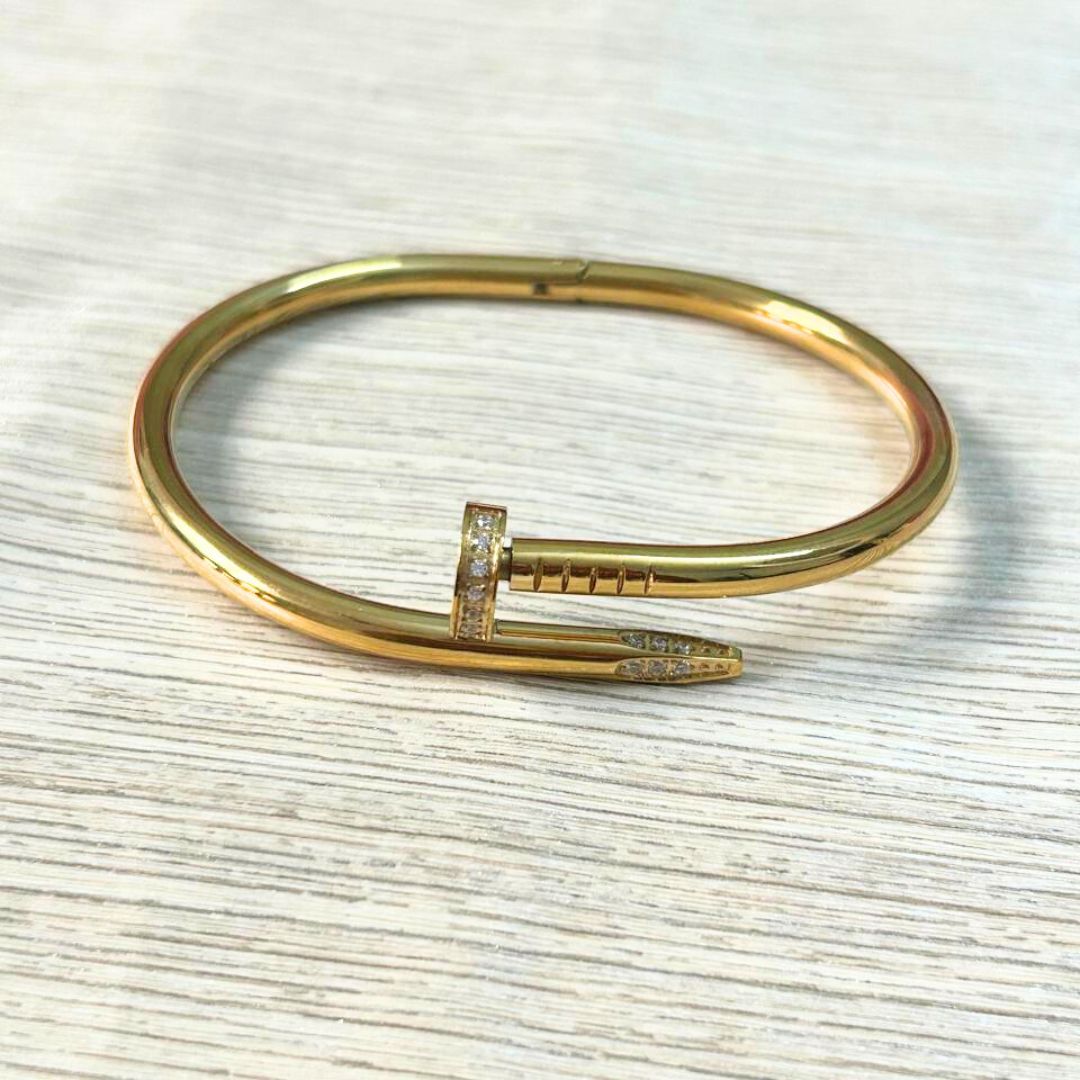 Knot Golden American Diamond - Bracelet