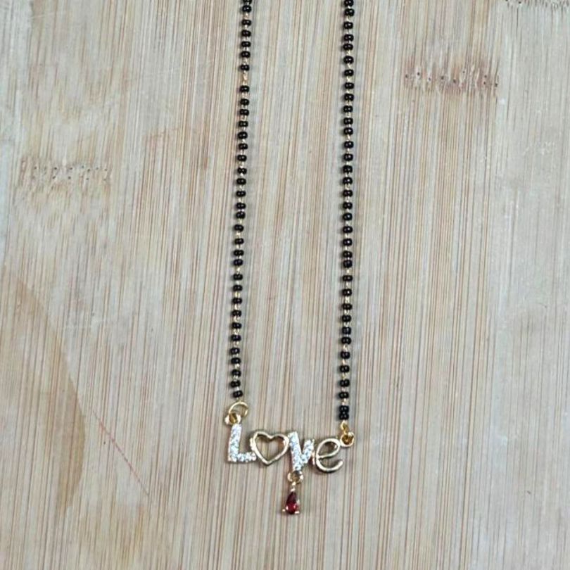 Love Ruby American Diamond Mangalsutra