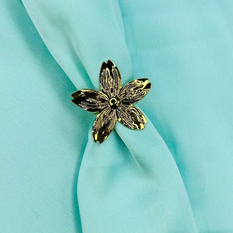 Flower Statement Finger Ring