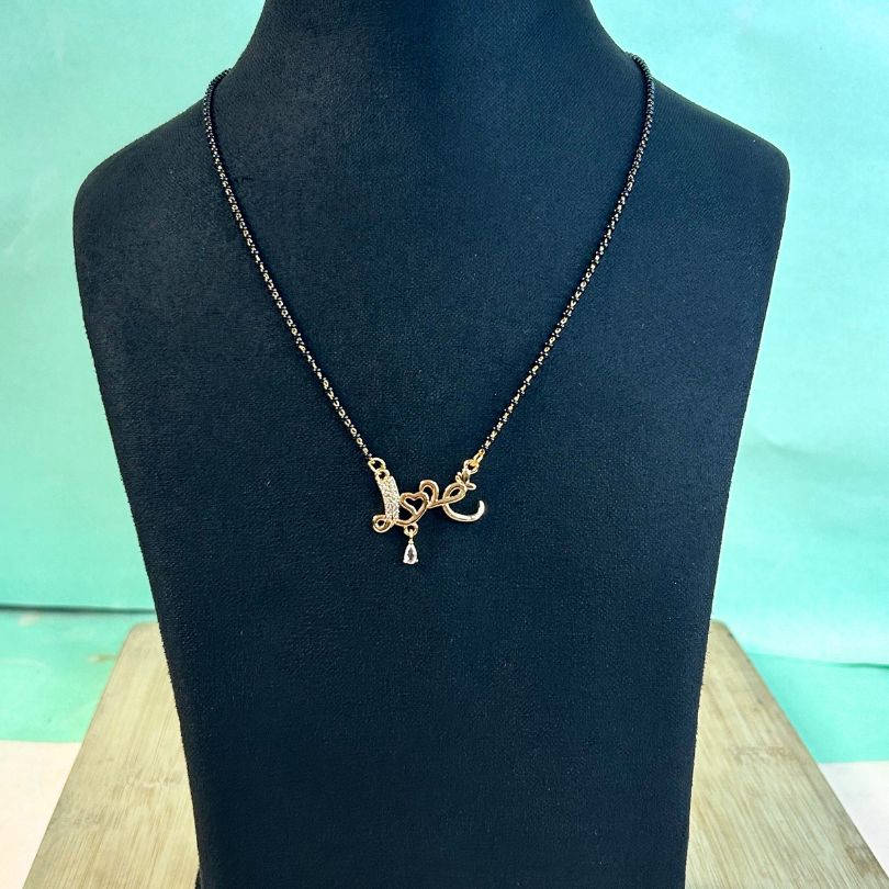 Dear Love CZ Designer Mangalsutra