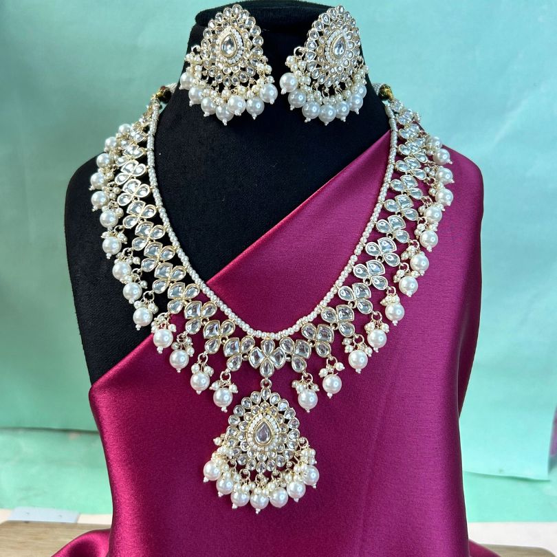 Ekantha Kundan Necklace Set