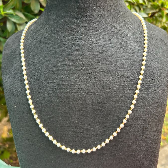Anaya Pearl Mala (24in)