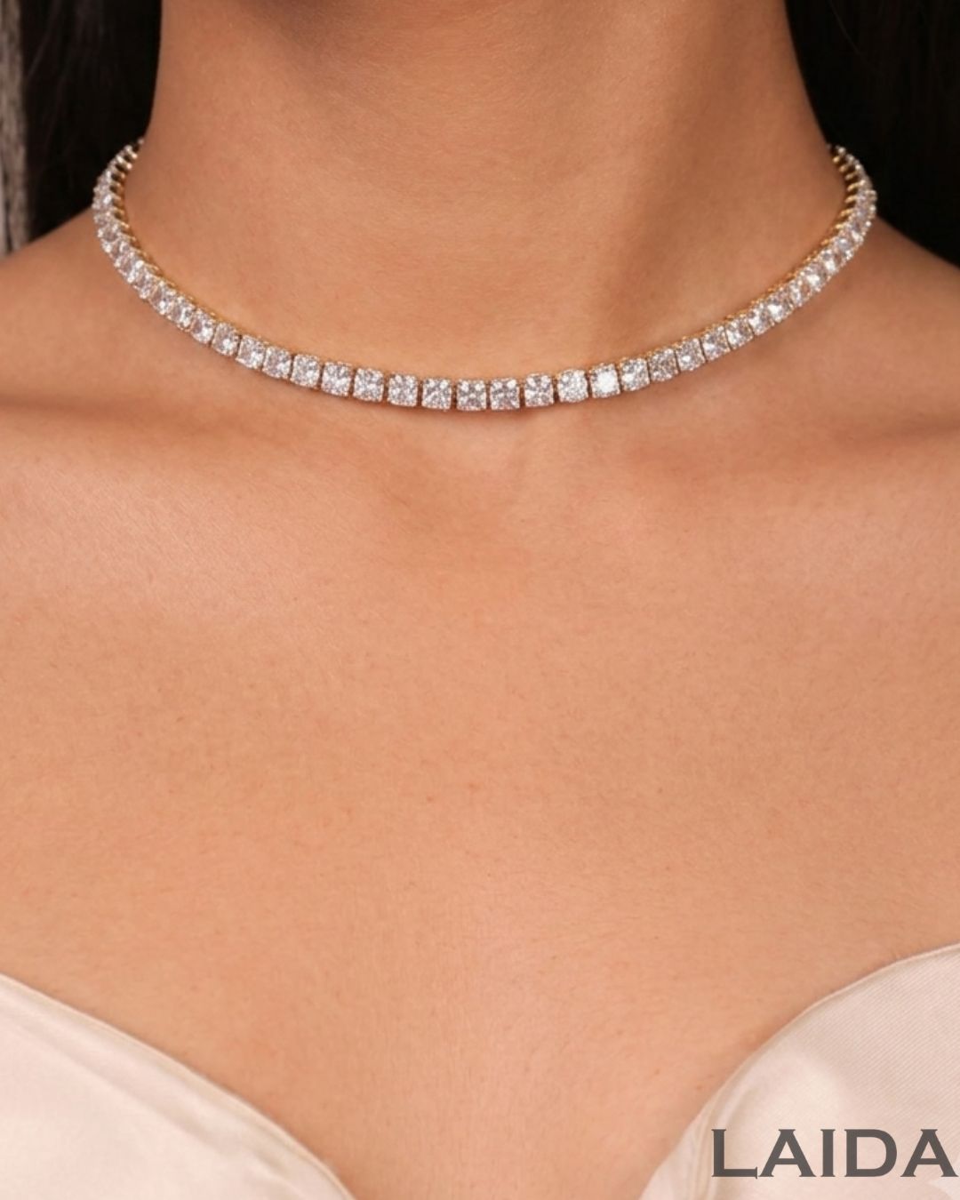 Ria American Diamond Choker