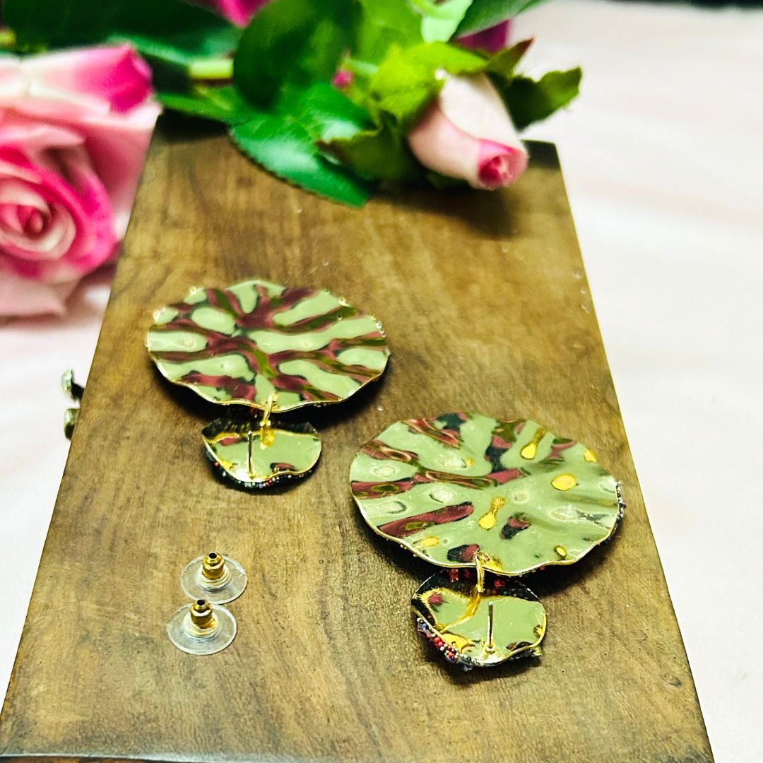 Bling Blogger Multi Layered Round Earrings