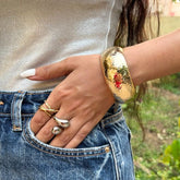 Rough Shiny Openable Kada/Cuff