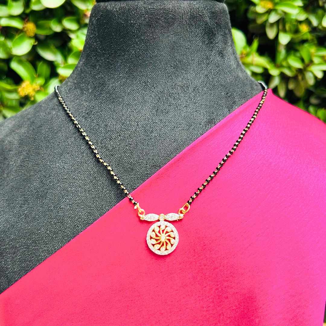 Ashwini American Diamond Mangalsutra Set