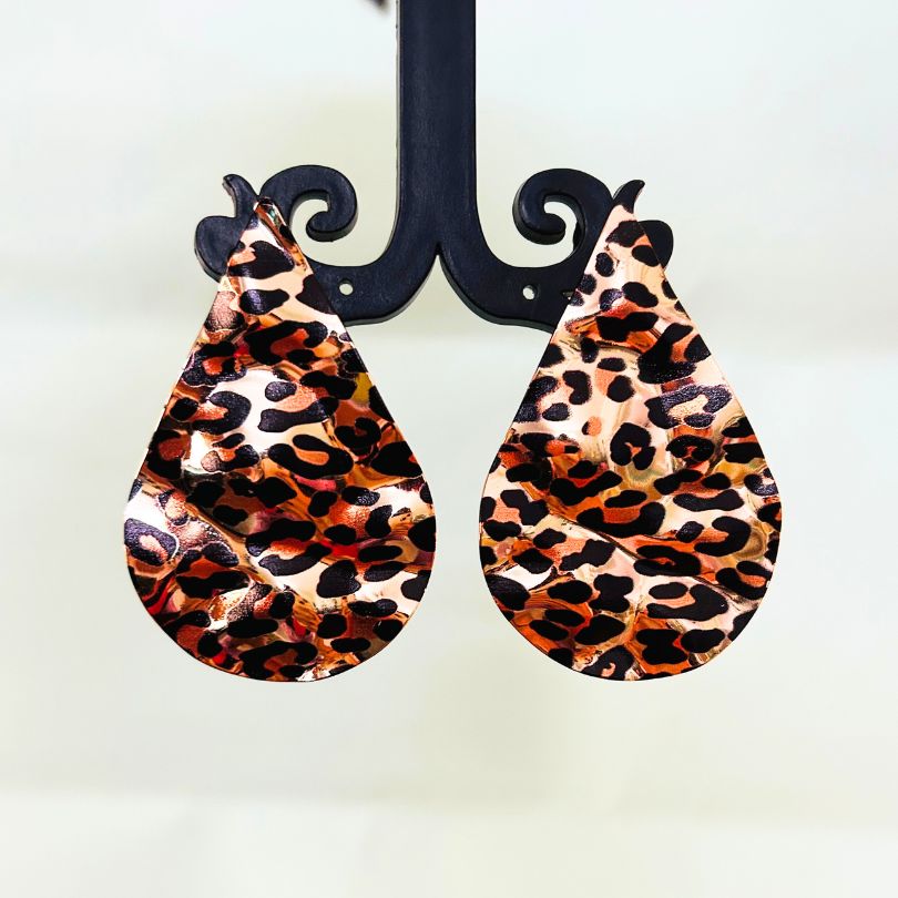 Animal Print Earrings