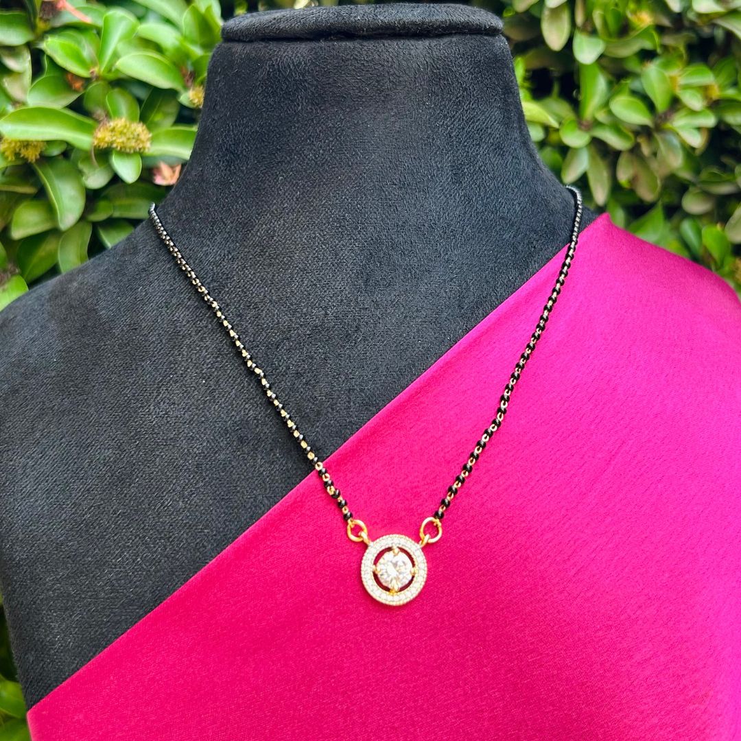 Sudha American Diamond Mangalsutra Set