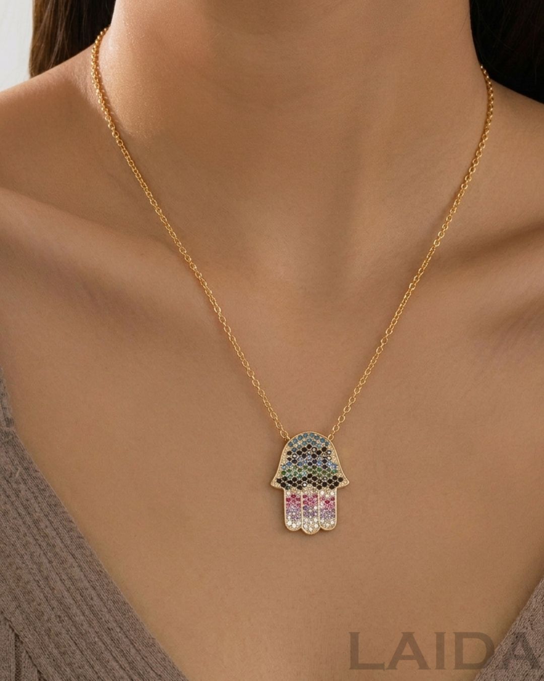 Premium Hamsa Pendant