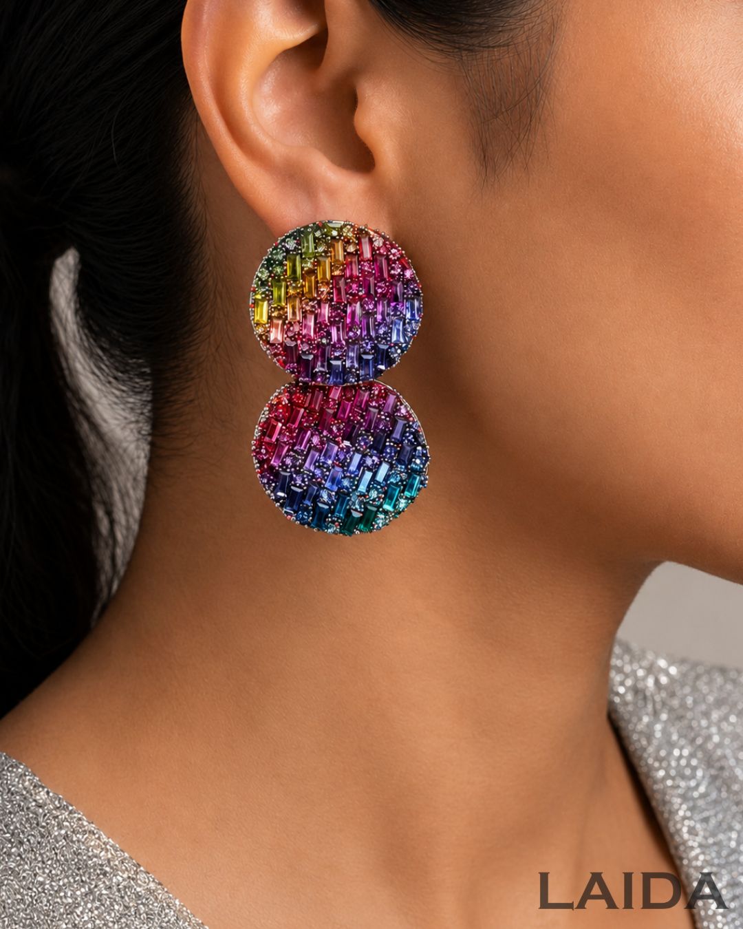 Bling Blogger Multi Layered Earrings