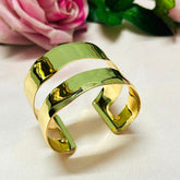 Golden Shiny Open-Ended Handcuff
