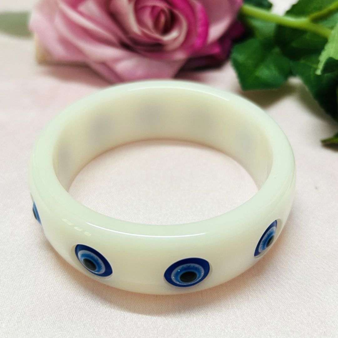 Evil Eye Resin Bracelet