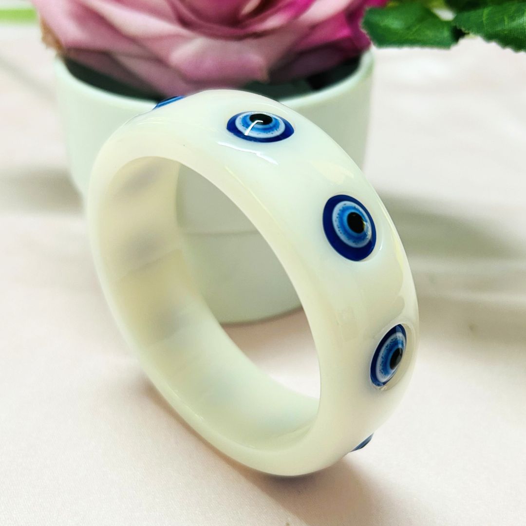 Evil Eye Resin Bracelet