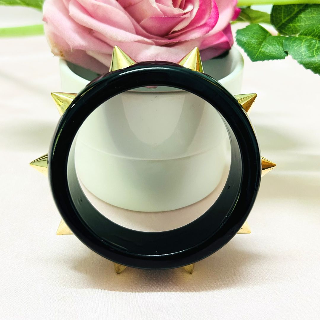 Spiked Resin Bracelet