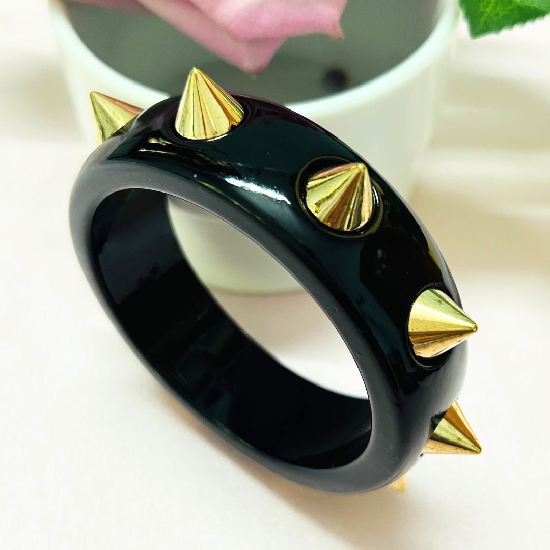 Spiked Resin Bracelet