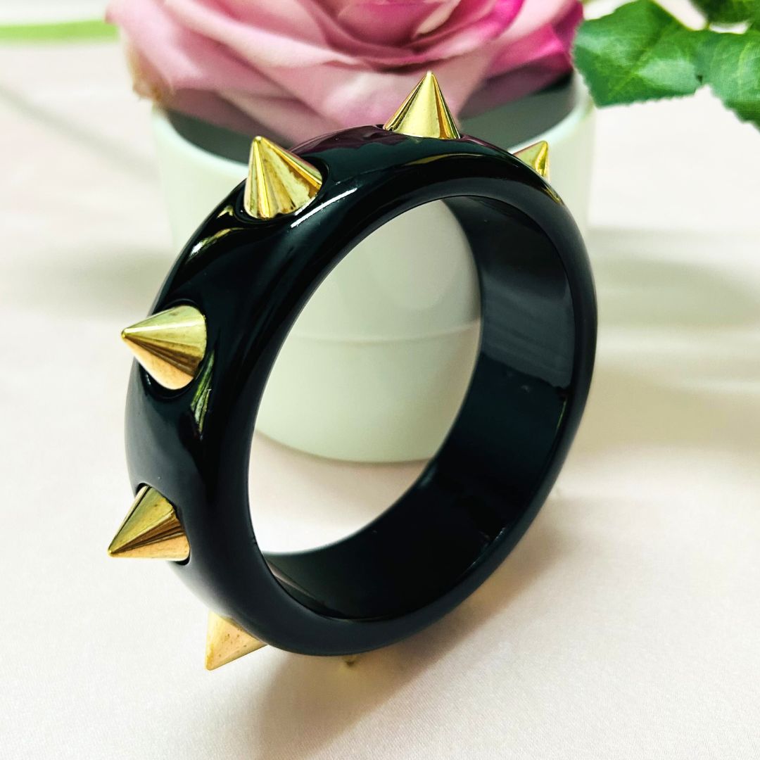 Spiked Resin Bracelet