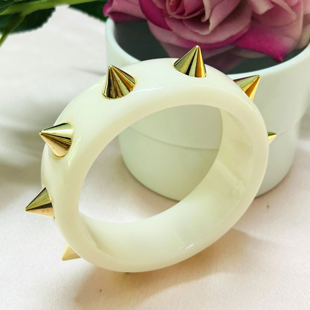Spiked Resin Bracelet
