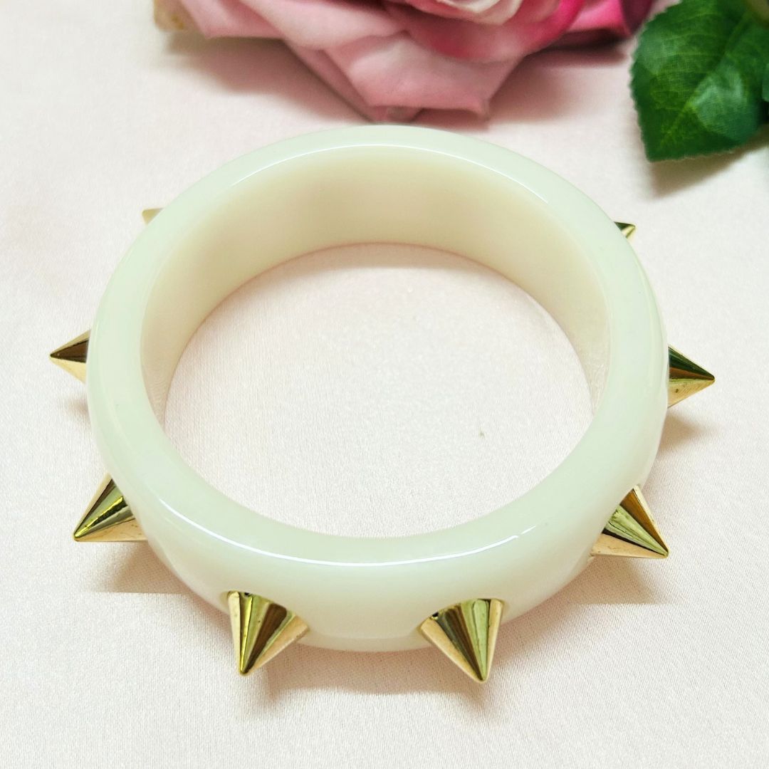 Spiked Resin Bracelet