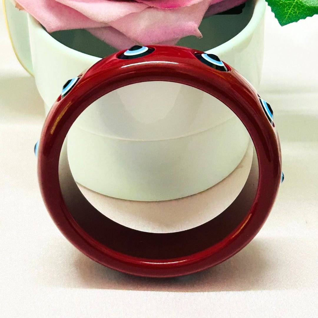 Evil Eye Resin Bracelet