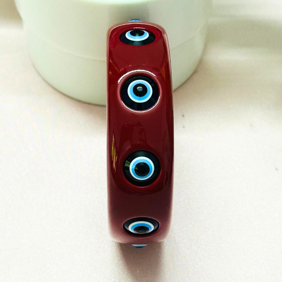 Evil Eye Resin Bracelet