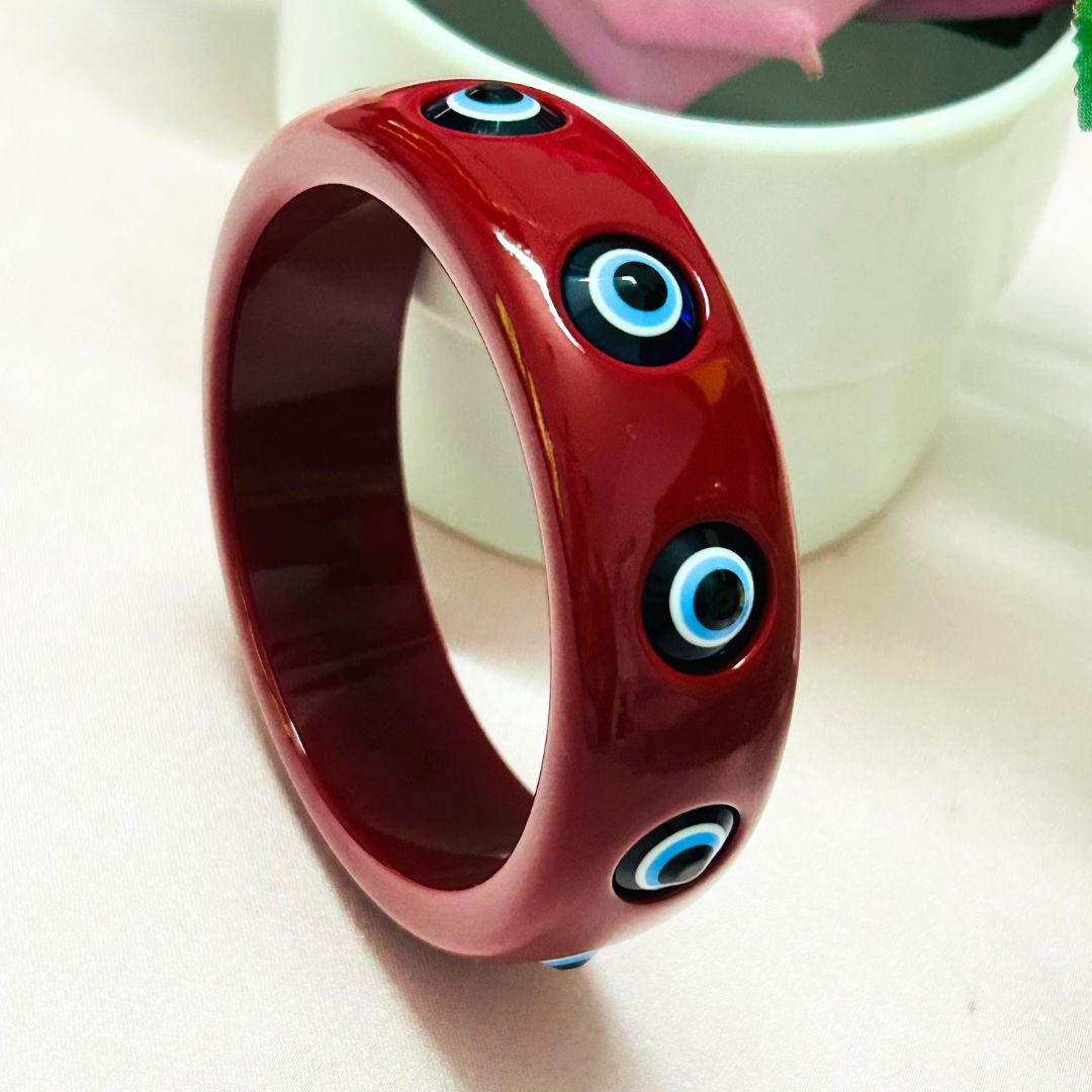 Evil Eye Resin Bracelet