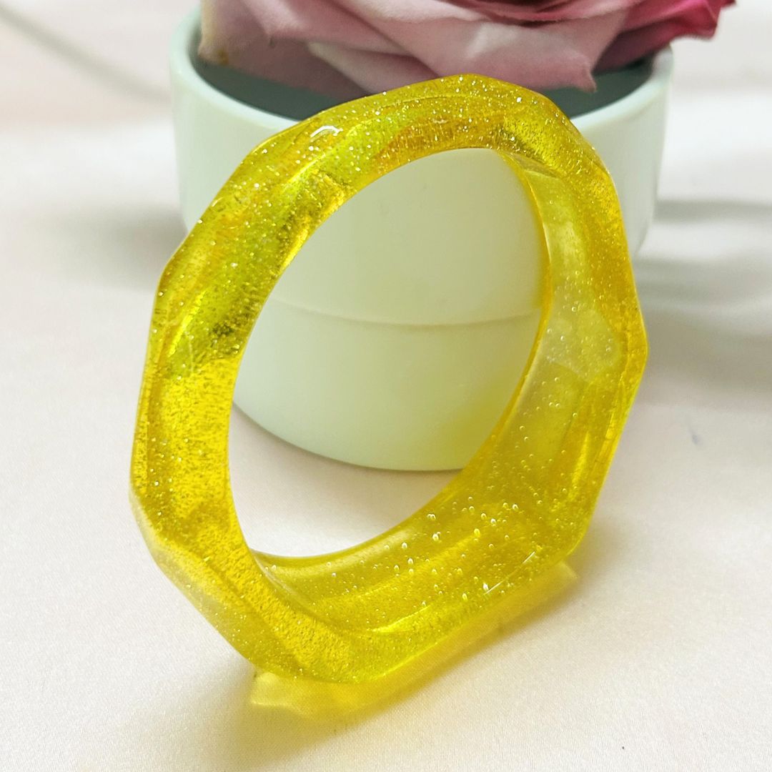 Resin Shimmer Bracelet