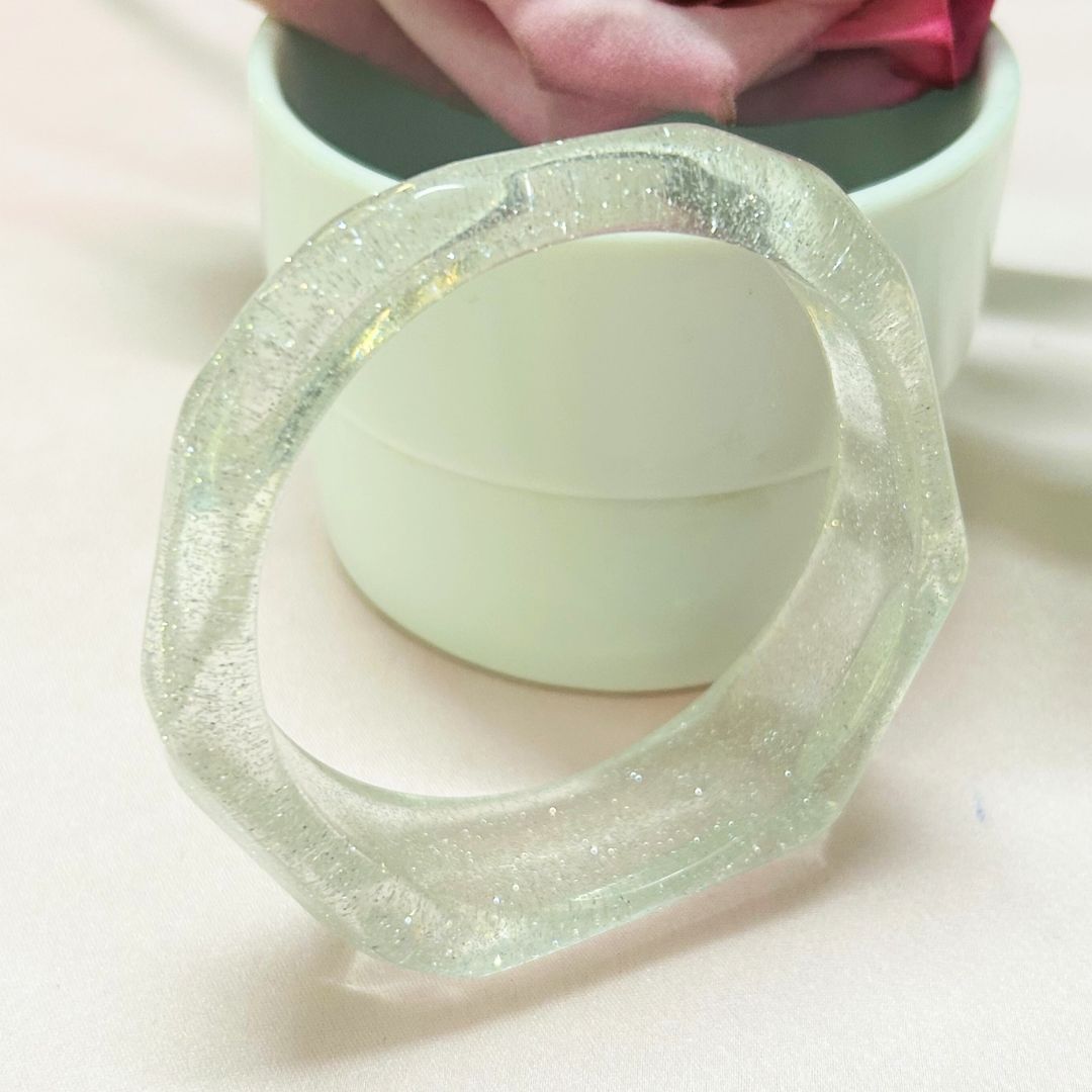 Resin Shimmer Bracelet