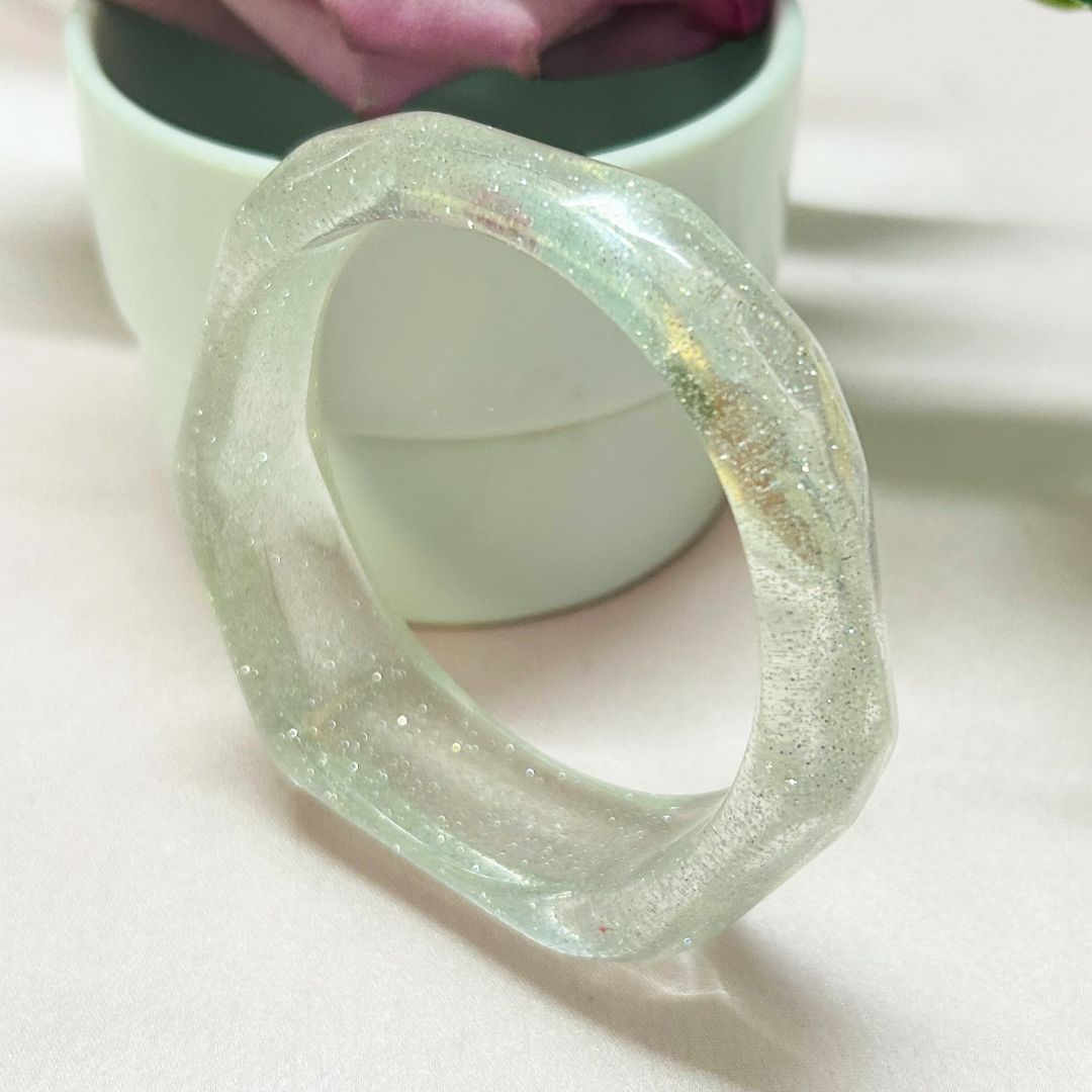 Resin Shimmer Bracelet