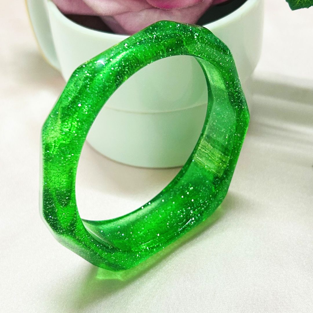 Resin Shimmer Bracelet