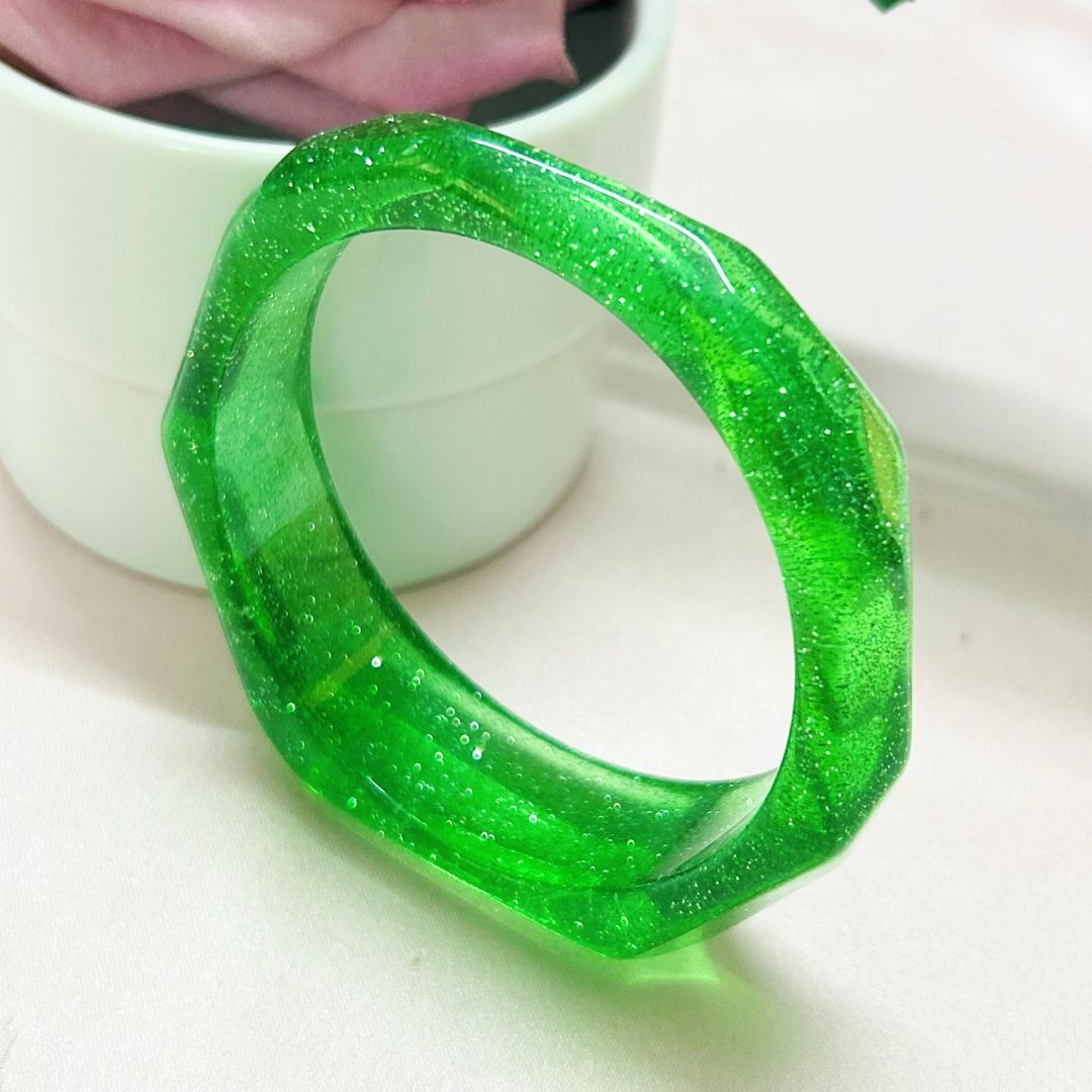 Resin Shimmer Bracelet