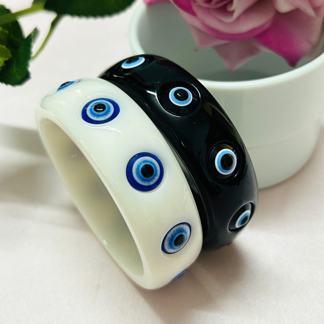 Evil Eye Resin Bracelet