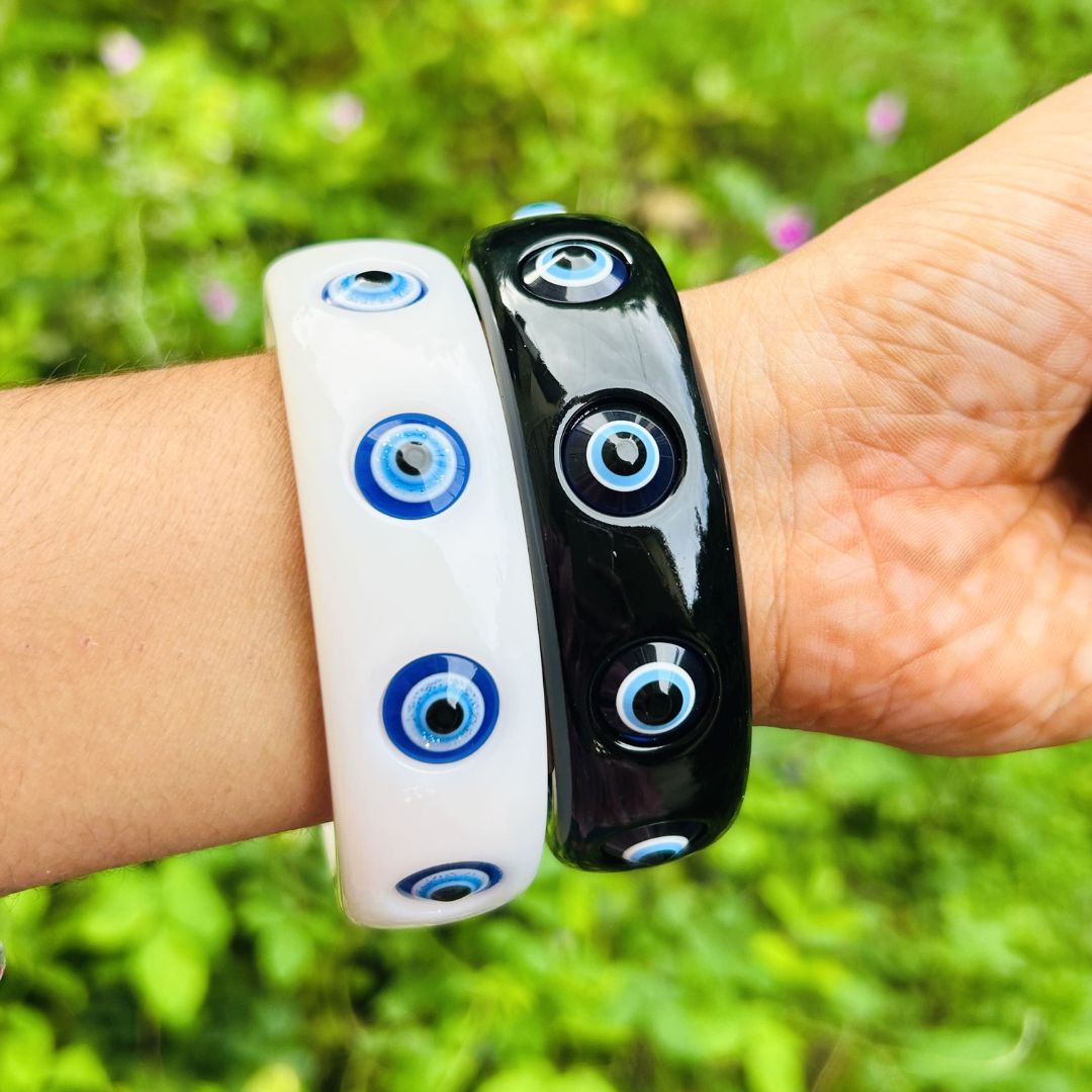 Evil Eye Resin Bracelet