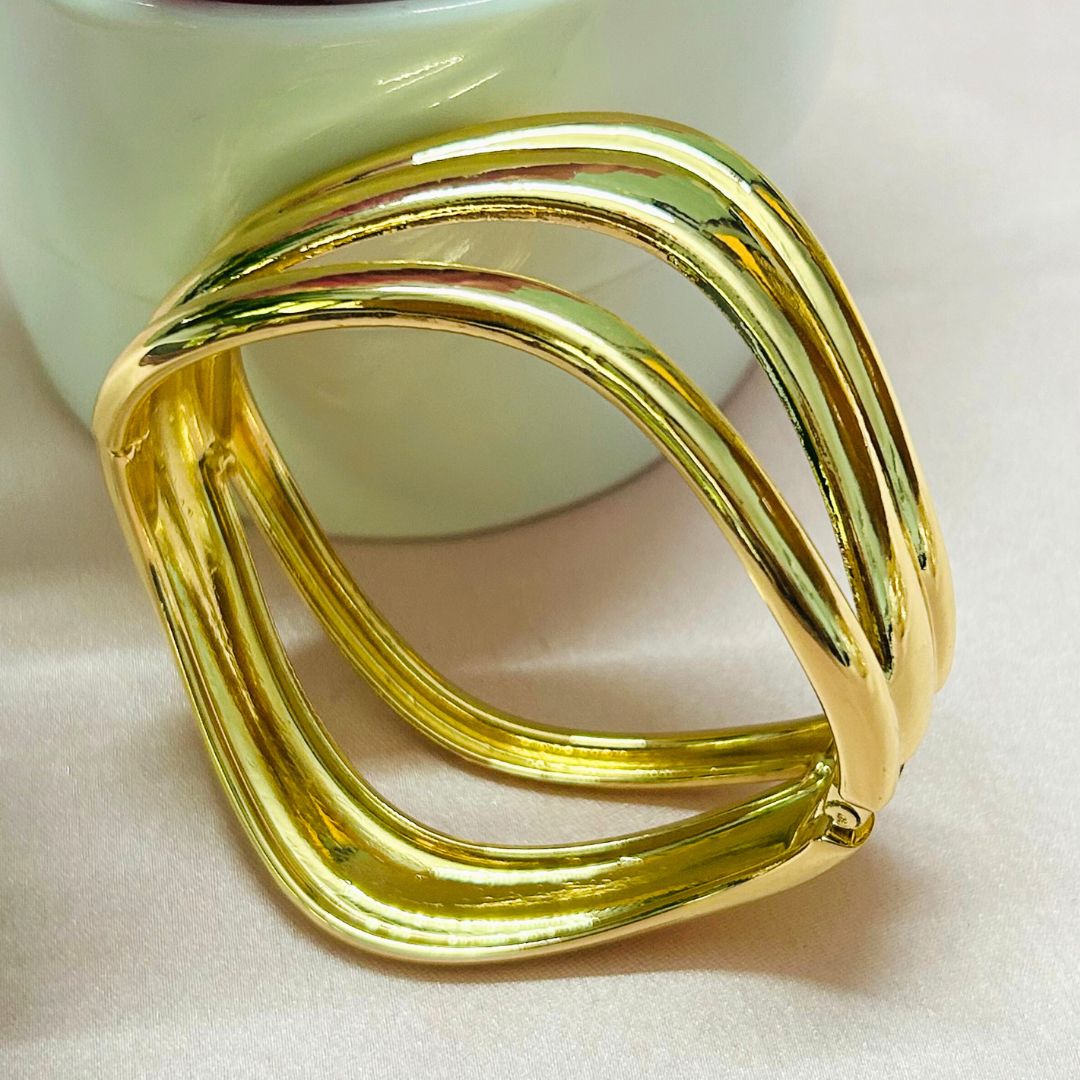 Golden Wave Shiny Kada/Cuff
