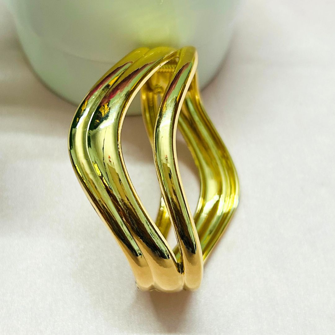 Golden Wave Shiny Kada/Cuff