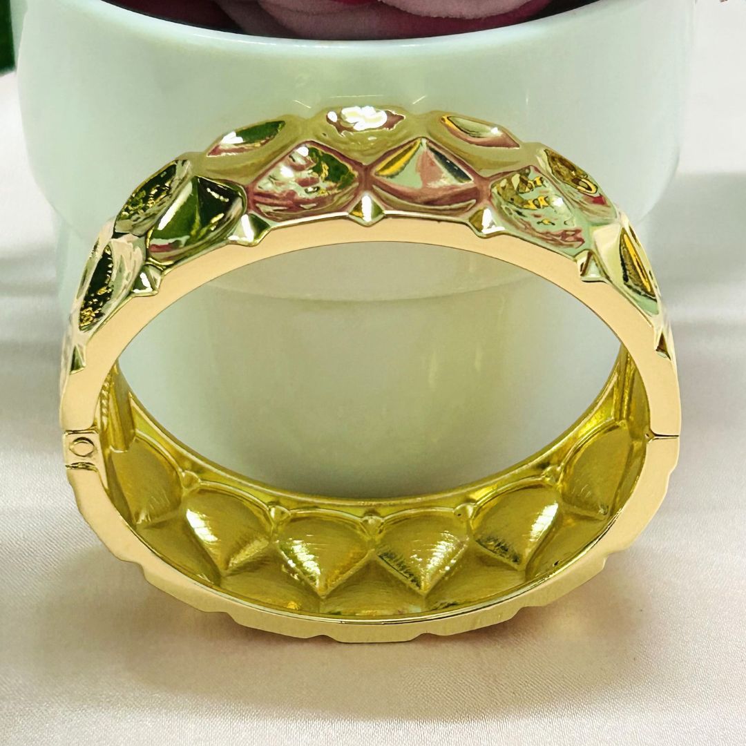 Golden Pebble Shiny Kada/Cuff