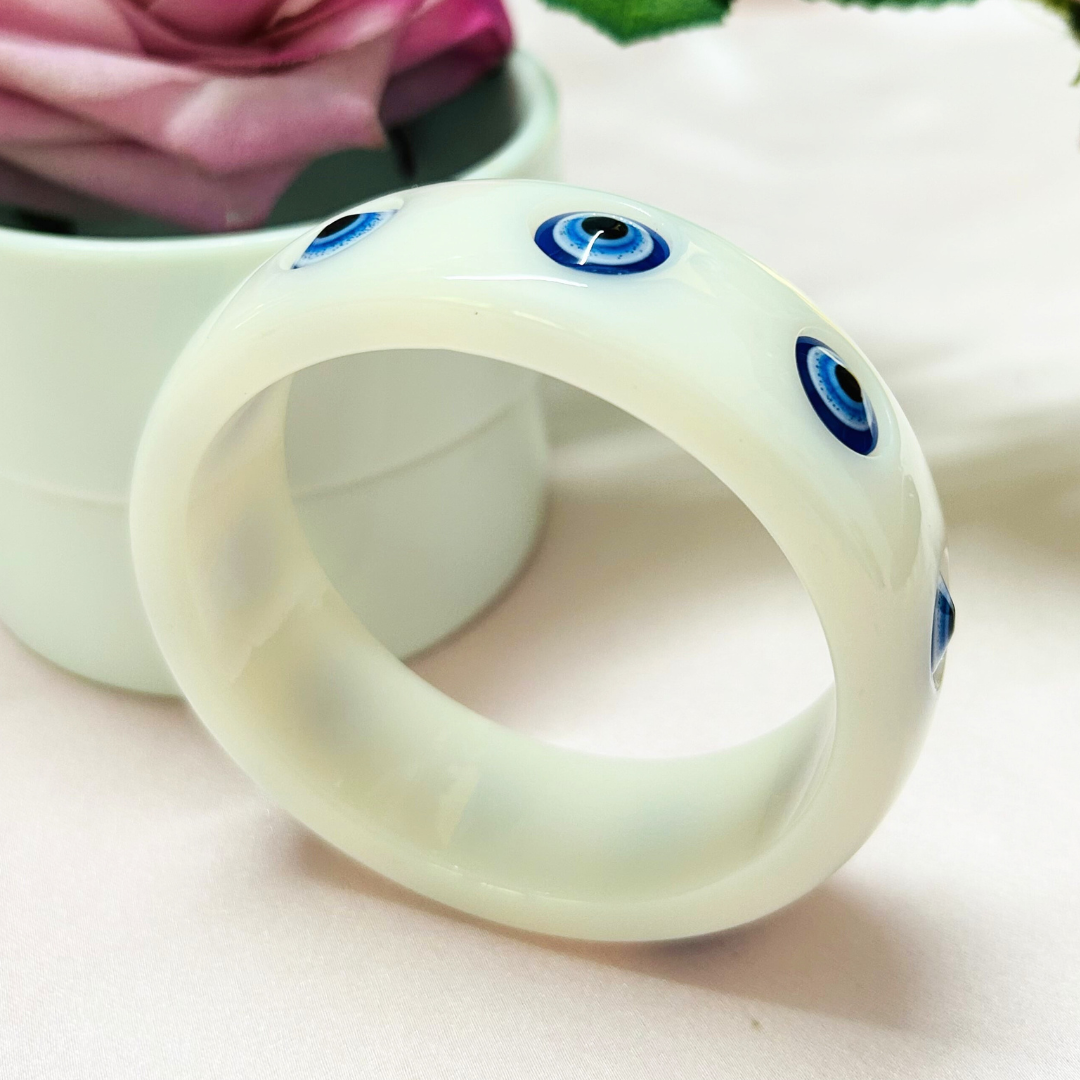 Evil Eye Resin Bracelet