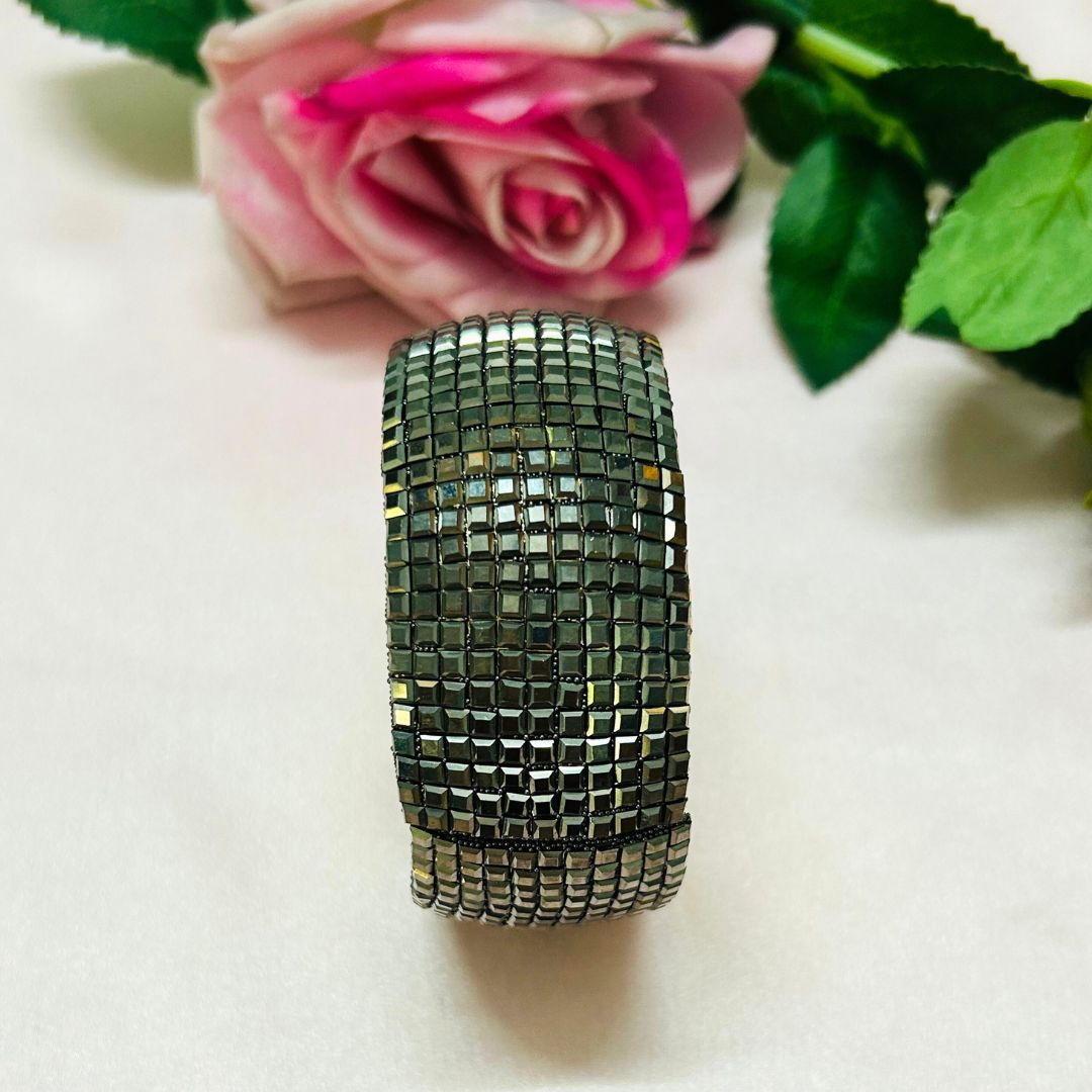 Bling Blogger Rhodium Handcuff