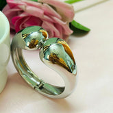 Silver Shiny Openable Kada / Handcuff