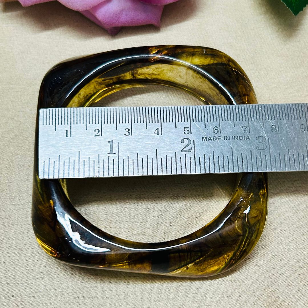 Green Resin Bracelet