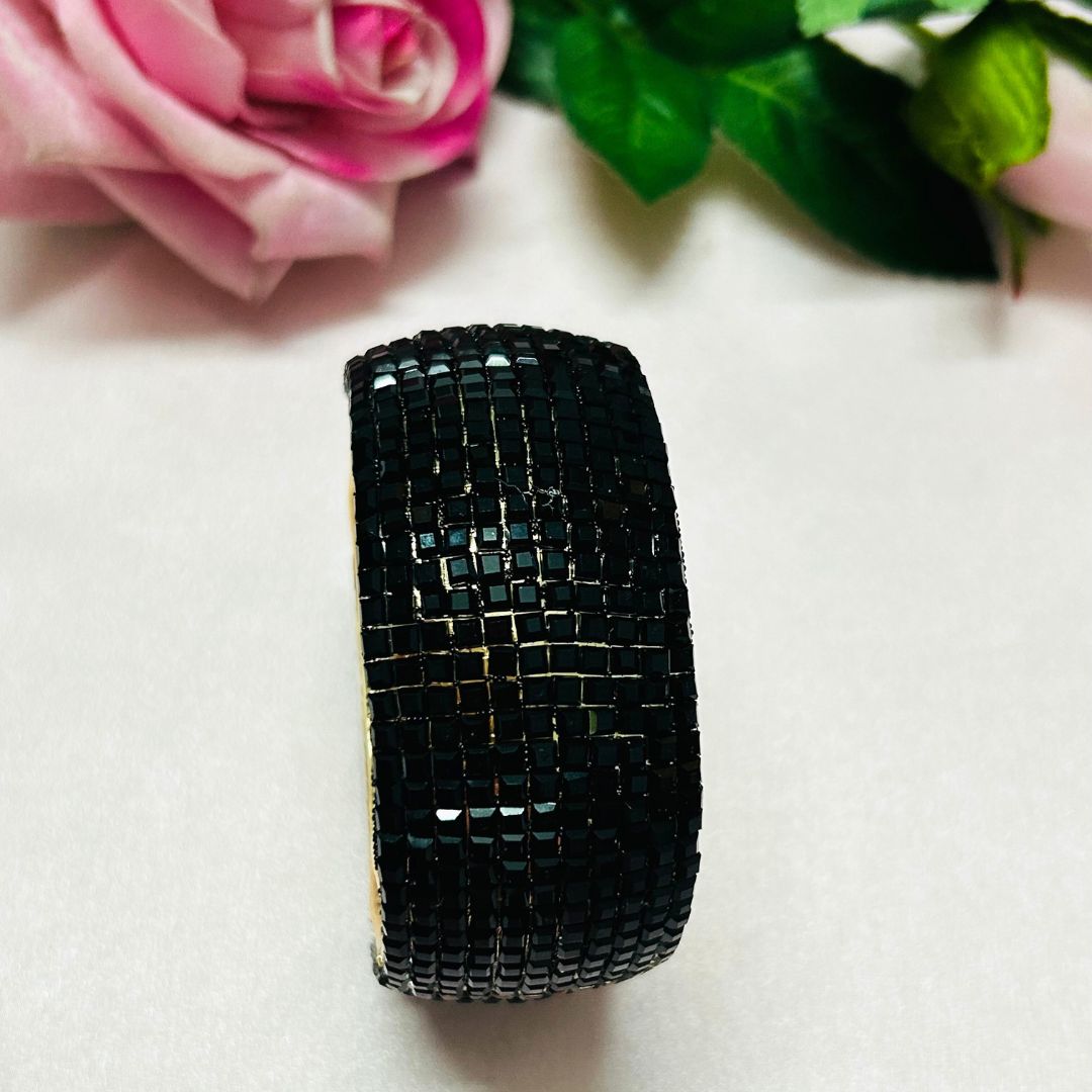 Bling Blogger Black Handcuff