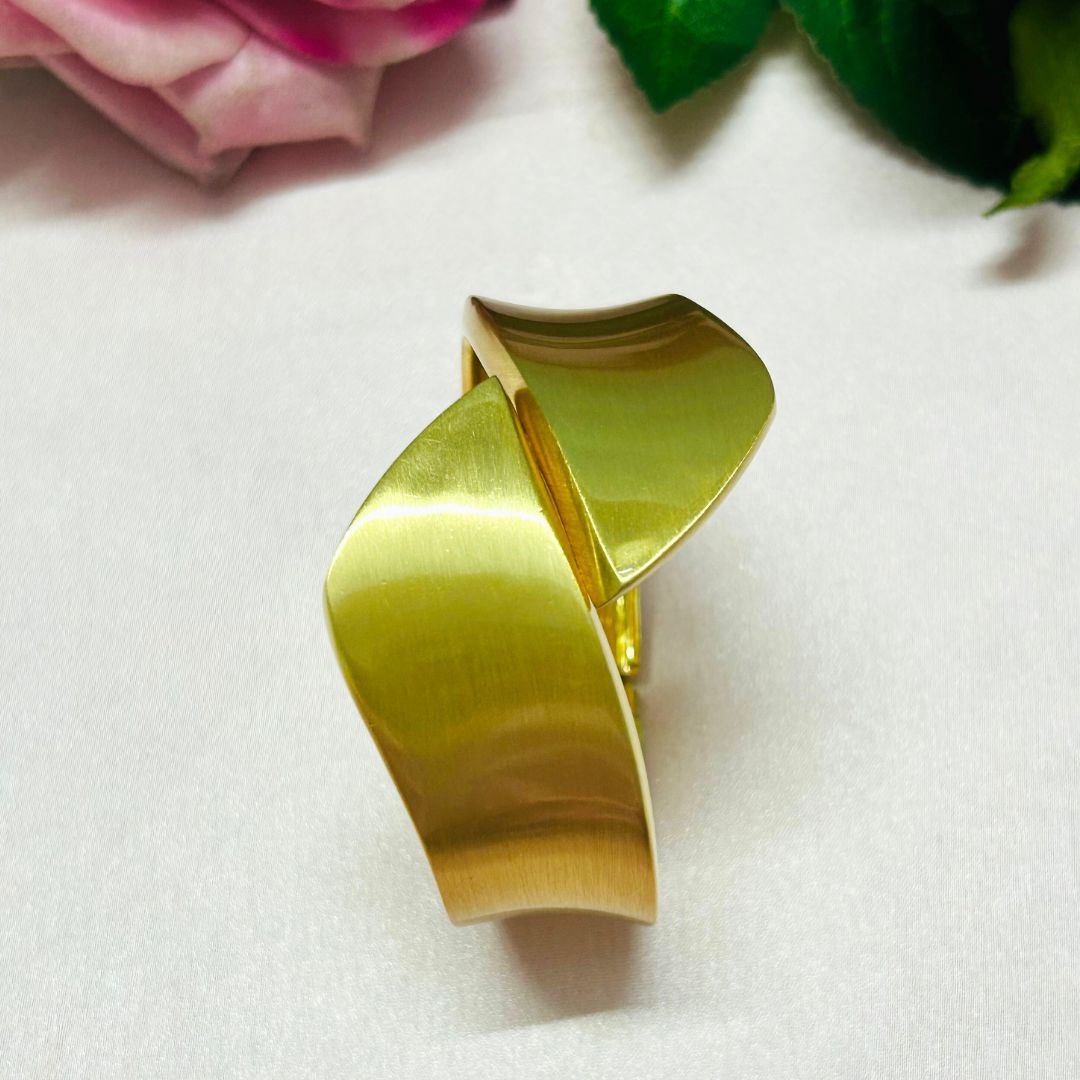 Golden Matte Openable Kada/Handcuff