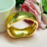 Golden Shiny Statement  Kada/Handcuff
