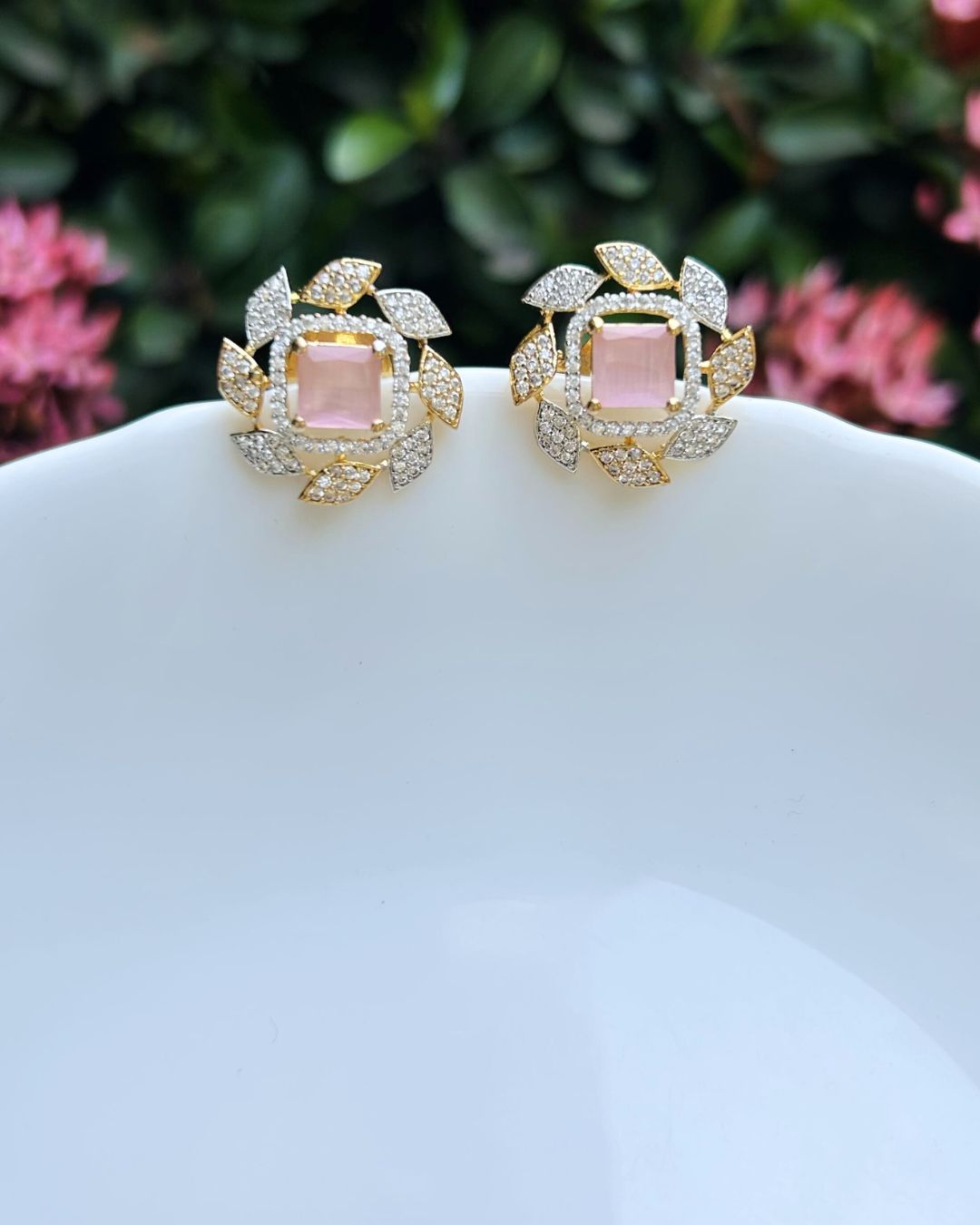 Mia American Diamond Stud Earring