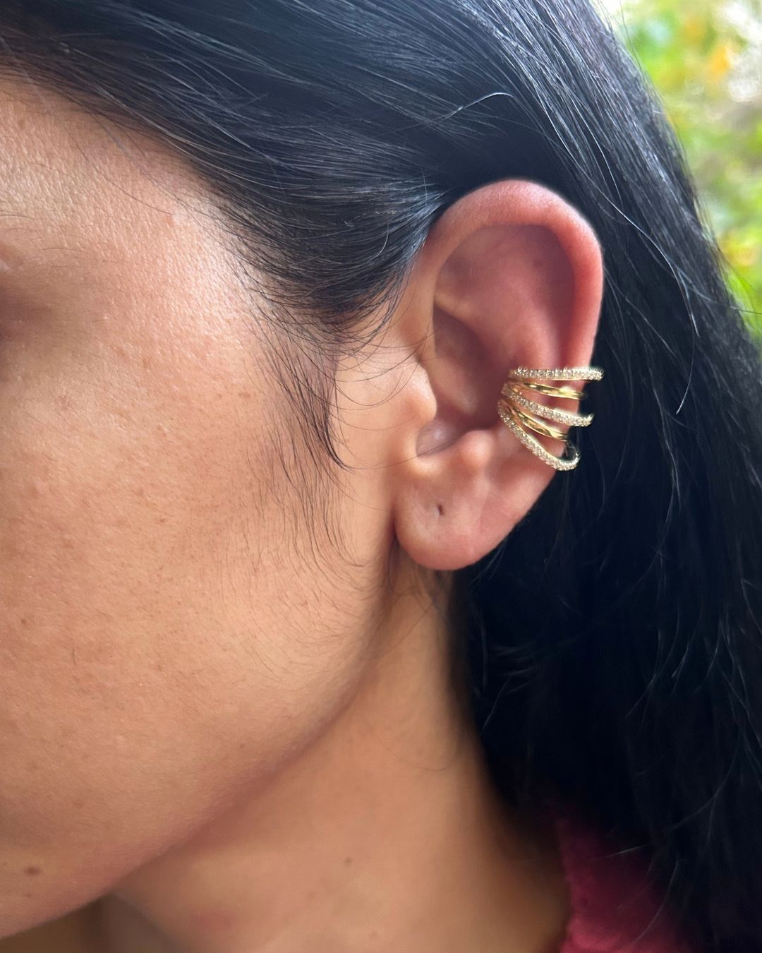 Luxe Link Golden Unisex Ear Cuff